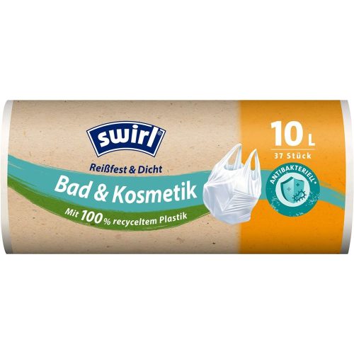 Swirl, Swirl Müllbeutel Zugband 37 Stück 10,4 x 5 x 2 cm