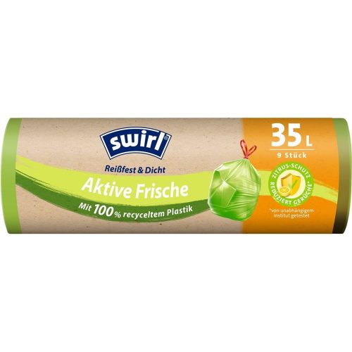 Swirl, Swirl - Swirl Müllbeutel Aktive Frische 35 Liter à 9 Stk, 35 L
