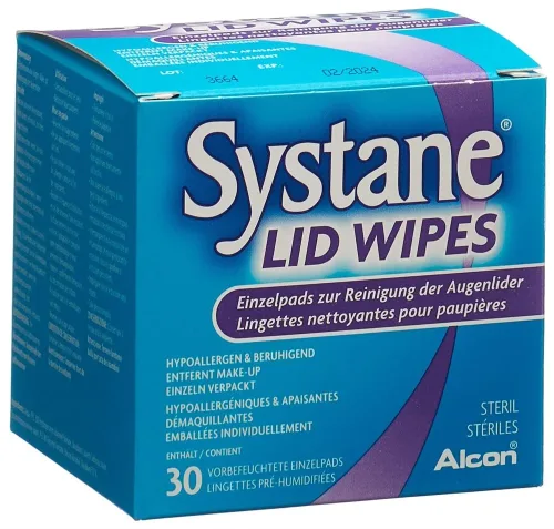 Systane, Systane Lid Wipes 30 Tücher | Augentropfen