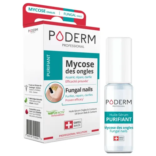PODERM, Poderm Huile Sérum Ongles Purifiante (8ml)