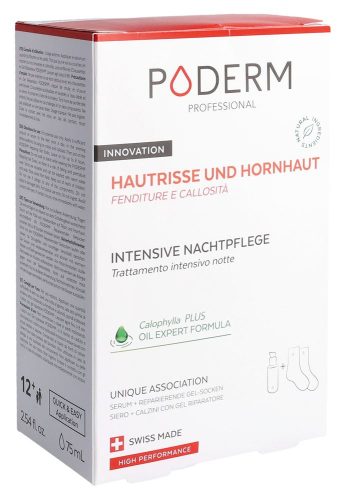 PODERM, PODERM Serum gegen Hautrisse und Hornhaut, inkl. Gelsocke (1 Stk)