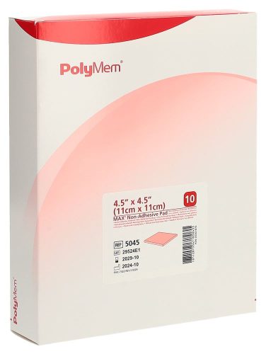PolyMem, PolyMem MAX Superabsorber 11x11cm non Adhesive steril (10 Stk)