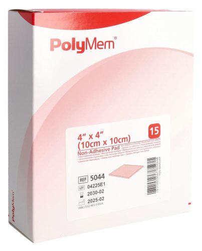 PolyMem, PolyMem nicht haftender Wundverband, 10x10cm (15 Stk)