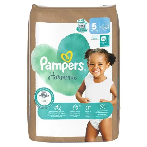Pampers, Pampers Harmonie, Grösse 5, 11-16kg, Single Pack (19 Stk)