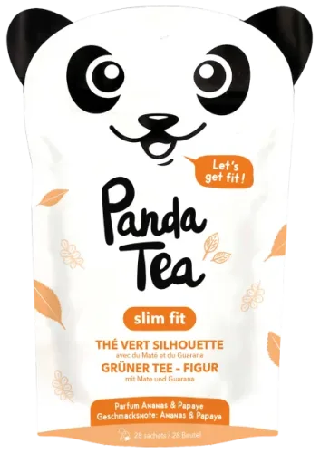 Panda Tea, Panda Tea Slim Fit Grüntee (28 Beutel)