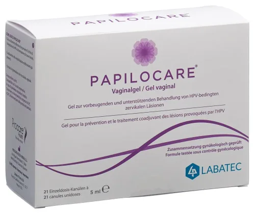 PAPILOCARE, PAPILOCARE Vaginalgel (21x5ml)