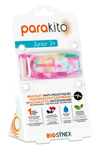 parakito, parakito Mückenarmband Junior Tie & Dye (1 Stk)