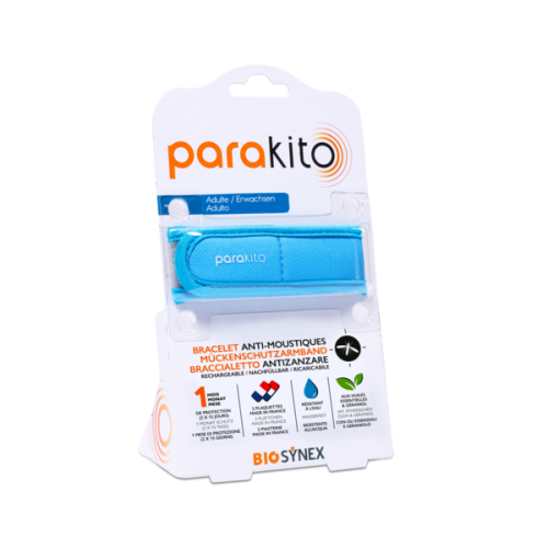 parakito, parakito Mückenarmband Erwachsene blau (1 Stk)