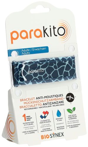 parakito, Parakito Mückenschutz Armband Erwachsene Giraffe