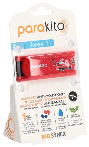 parakito, parakito Mückenarmband Junior Feuerwehr (1 Stk)