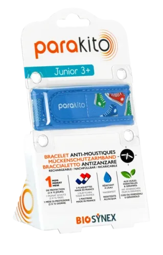 parakito, parakito Mückenarmband Junior, Design: Sneakers (1 Stk)