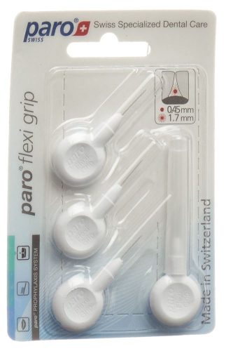 Paro, Paro Flexi Grip, weiss, 1.7mm, zylindrisch (4 Stk)
