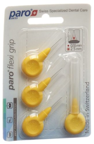 Paro, Paro Flexi Grip xx-fein gelb 2.5mm zylindrisch (4 Stk)