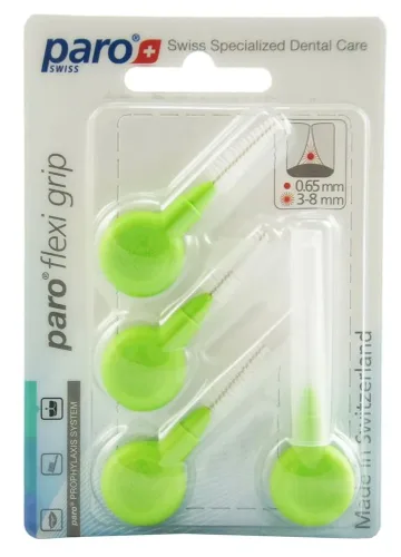Paro, Paro Flexi Grip medium hellgrün 3/8.0mm konisch (4 Stk)