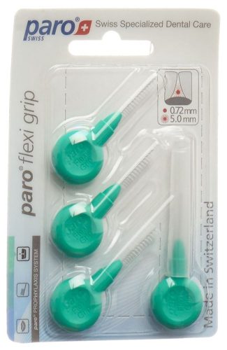 Paro, Paro Flexi Grip medium grün 5mm zylindrisch (4 Stk)