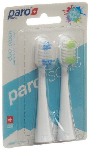 Paro, paro sonic duo-clean Ersatzbürsten (2 Stk)