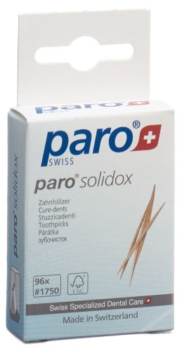 Paro, Paro solidox Zahnholz mittel doppelendig (96 Stk)
