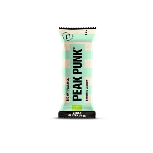 PEAK PUNK, PEAK PUNK Organic Oat Flapjack Brownie Cashew (60g)