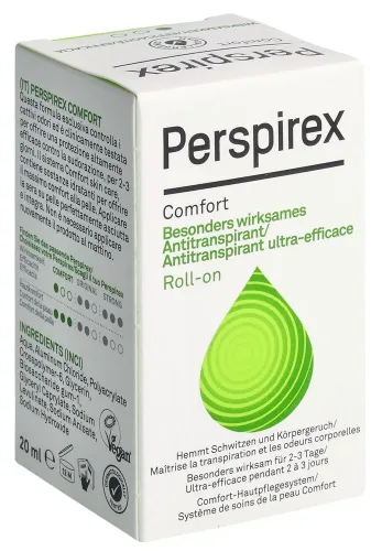 Perspirex, Perspirex Comfort Antitranspirant Deoroller (20ml)
