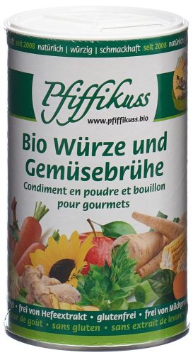 Pfiffikuss, Pfiffikuss Bio Würze und Gemüsebrühe (250g)