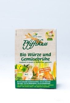 Pfiffikuss, Pfiffikuss Streuwürze Gemüsebrühe ohne Sellerie Bio (250g)