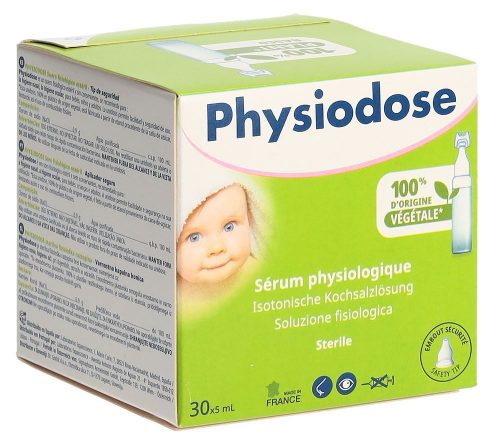 PHYSIODOSE, Physiodose physiologische Kochsalzlösung Green steril, (30x5ml)