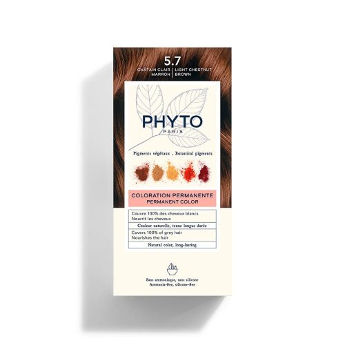 PHYTO Paris, Phytocolor 5.7 Hellbraun braun braun