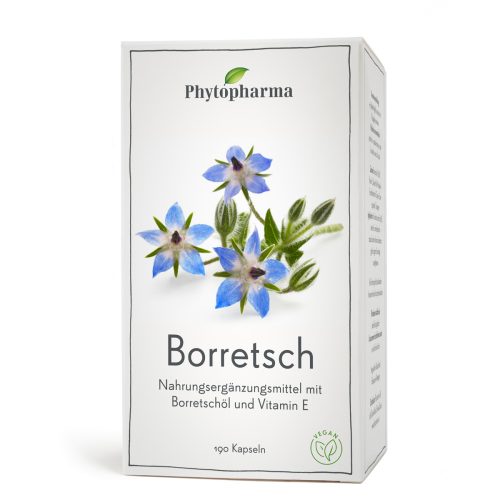Phytopharma, Phytopharma Borretsch 500mg Kapseln (190 Stk)
