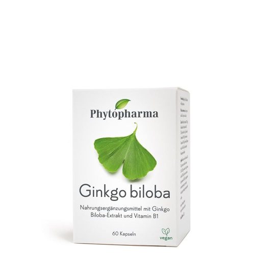 Phytopharma, Phytopharma Ginkgo biloba Kapseln (60 Stk)