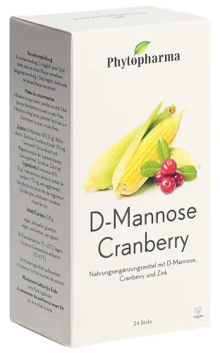 Phytopharma, Phytopharma D-Mannose Cranberry Sticks (24 Stk)