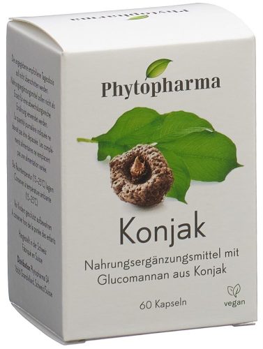 Phytopharma, Phytopharma - Konjak Kapseln, 60 Stück