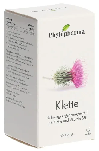 Phytopharma, Phytopharma Klettenkapseln (80 Stk)
