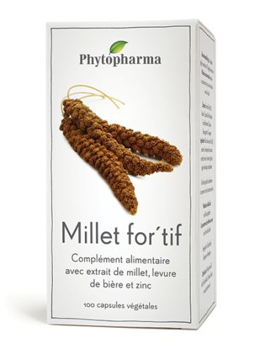 Phytopharma, Phytopharma - Hirse For'tif Kapseln, 100 Stück