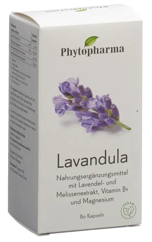 Phytopharma, Phytopharma Lavandula Kapseln (80 Stk)