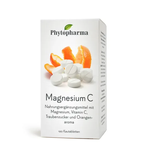 Phytopharma, Phytopharma Magnesium C Kautabletten (120 Stk)
