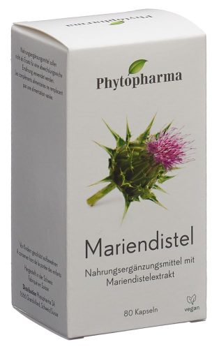 Phytopharma, Phytopharma Mariendistel Kapseln (80 Stk)