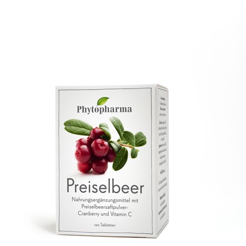 Phytopharma, Phytopharma Preiselbeer Tabletten (120 Stk)