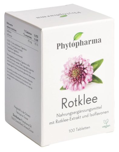 Phytopharma, Phytopharma Rotklee Tabletten 250mg (100 Stk)