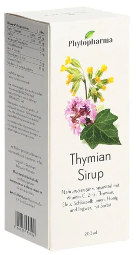 Phytopharma, Phytopharma Thymian Sirup (200ml)