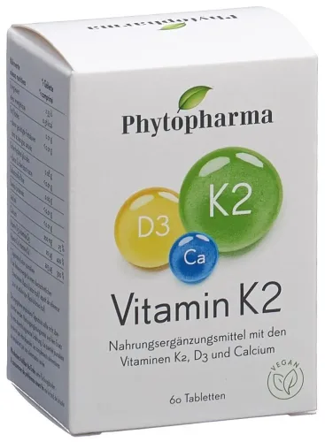 Phytopharma, Phytopharma Vitamin K2 Tabletten (60 Stk)