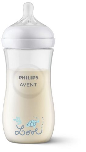 PHILIPS AVENT, Philips Avent Natural Response Babyflasche Weiß ab 3 Monaten