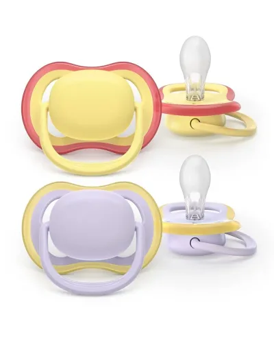 PHILIPS AVENT, Philips Avent Ultra Air Sucette +0m Luft pistache/lila