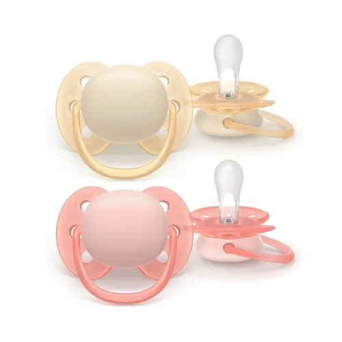 PHILIPS AVENT, 2er-Pack Schnuller ultra soft, 0-6M