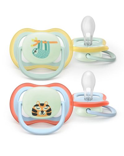PHILIPS AVENT, Philips Avent Schnuller +0m Faultier-Luft/Löwe