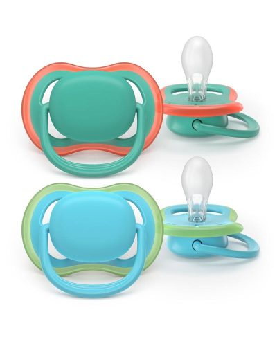PHILIPS AVENT, Philips Avent Schnuller +6m Air Nachtblau/Grün