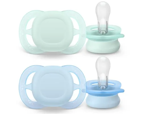 PHILIPS AVENT, Philips Avent Ultra Start Schnuller 0-6 Monate, Grün/Blau