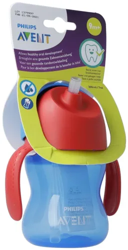 Avent, Philips Avent Strohhalmbecher mit Griffen 200ml ab 9+ Monate