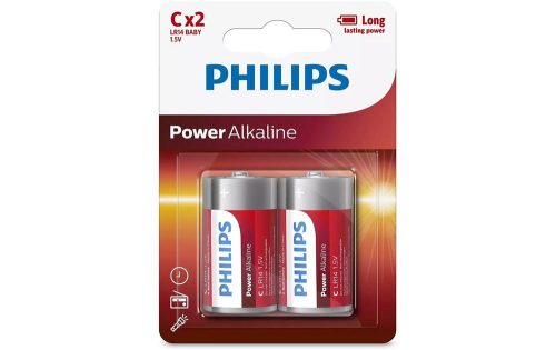 Philips, Philips -  Lr14 Power X2 Batterien Lr14 X2, One Size