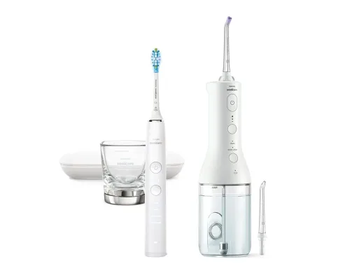 Philips Sonicare, Philips Sonicare Combo DC 9000 Power Flosser, weiss (1 Stk)
