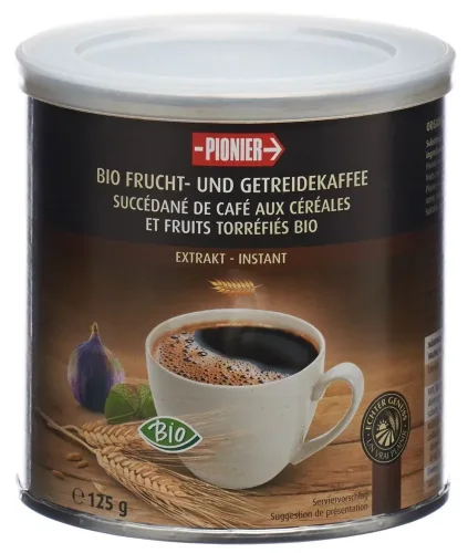 PIONIER, PIONIER Bio Frucht- & Getreidekaffee Extrakt (125g)